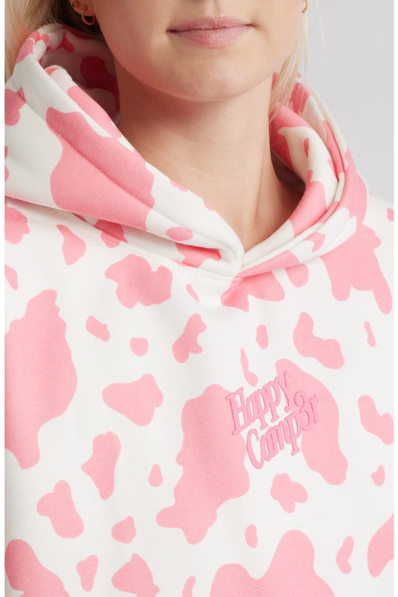 Sweet Cow Core Hoodie, Alternate, color, CREAM