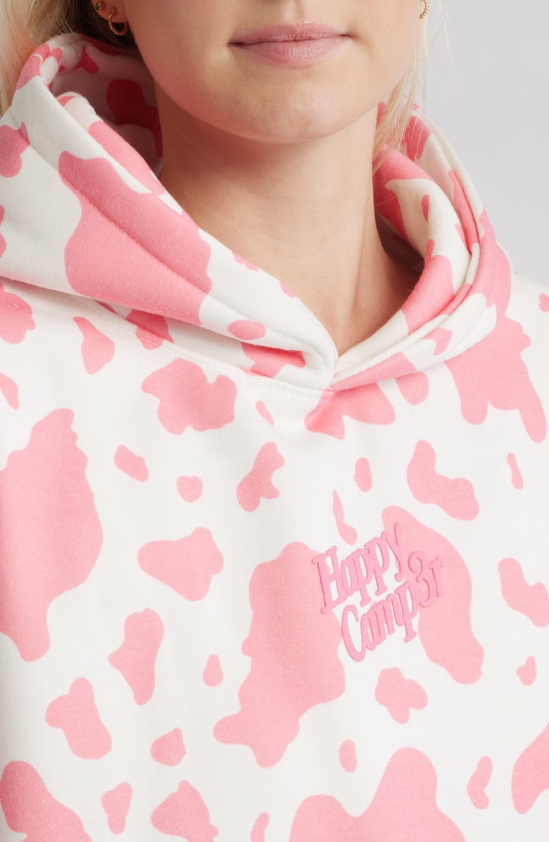 HAPPY CAMP3R Sweet Cow Core Hoodie, Alternate, color, Cream