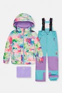 Deux par Deux Diamond Play Jacket & Reinforced Pants Two Piece Snowsuit