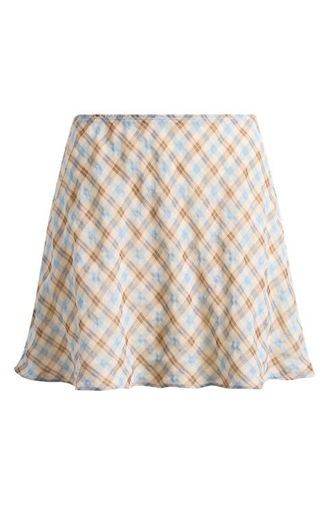 Brandy Plaid Skirt
