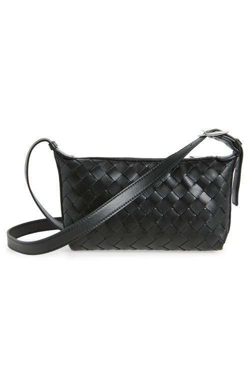 Bottega Veneta Traveler Avenue Intrecciato Leather Crossbody Bag In Multi