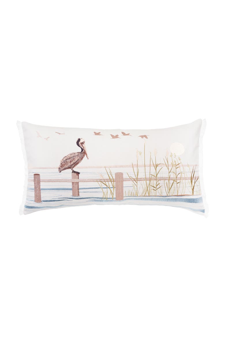 Pelican Bay Indoor Lumbar Pillow, Main, color, Off-White