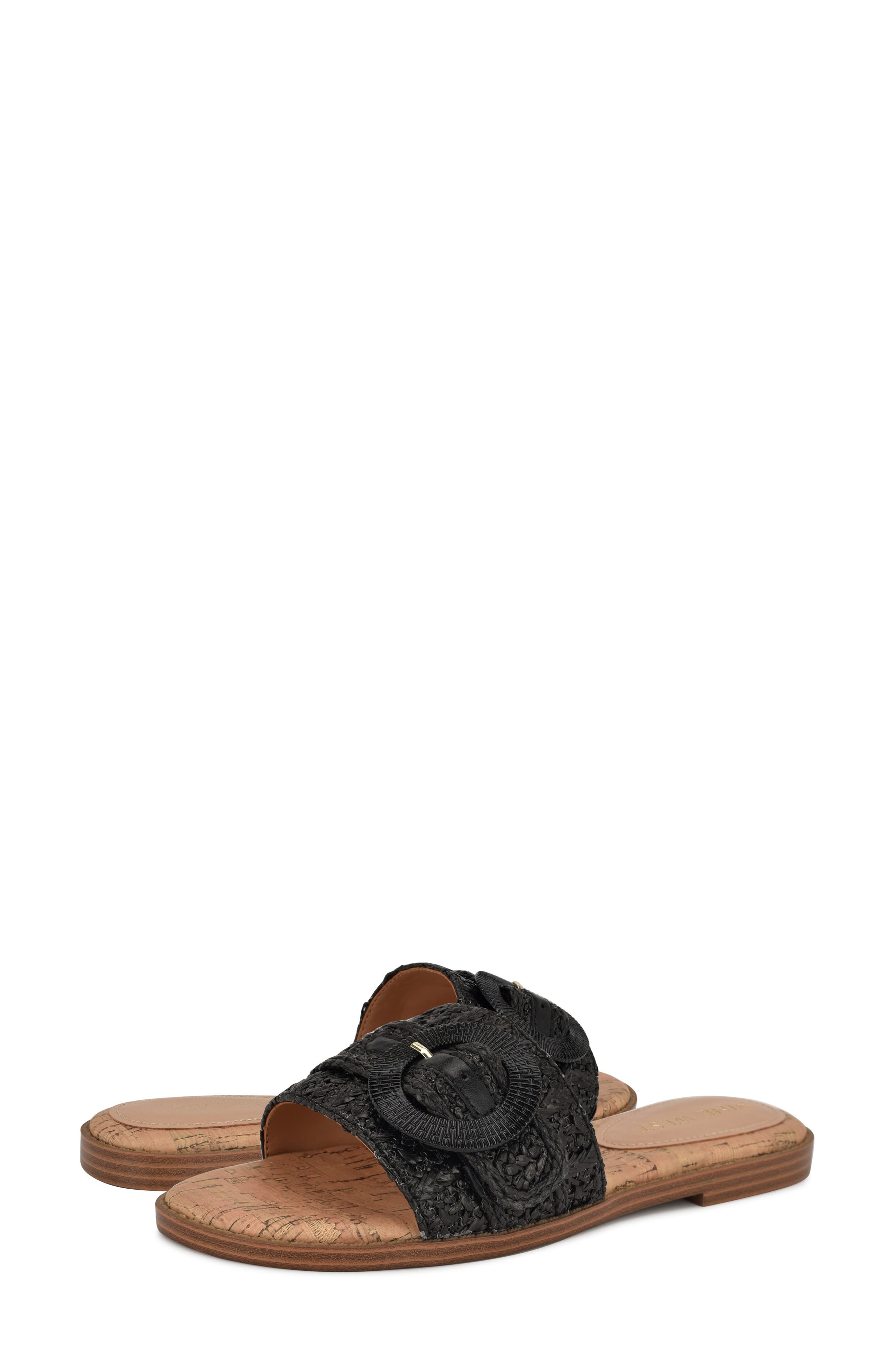 Nine West Pappy Slide Sandal, Alternate, color, 