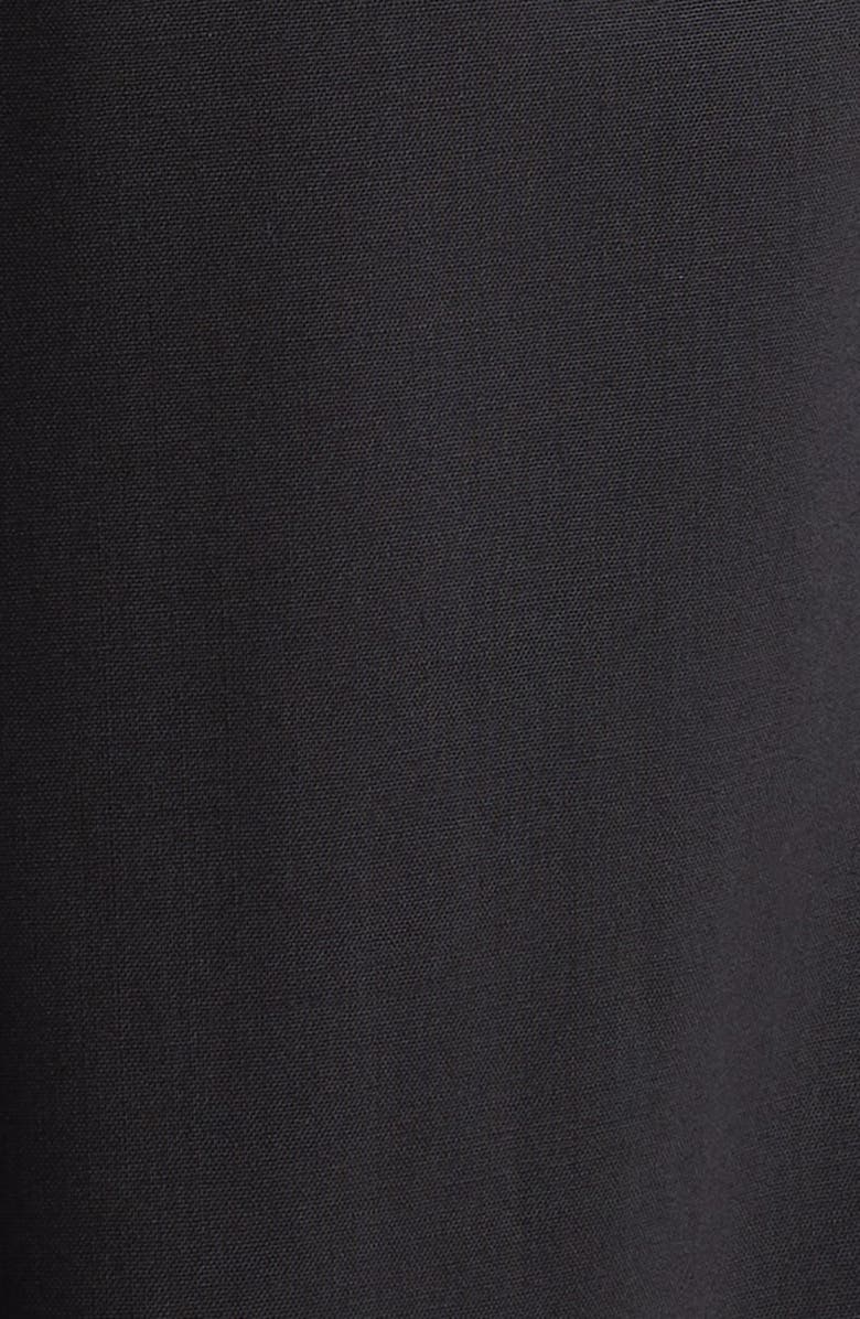 Nensi Dojaka Cutout Laced Waist Stretch Wool Straight Leg Trousers, Alternate, color, 