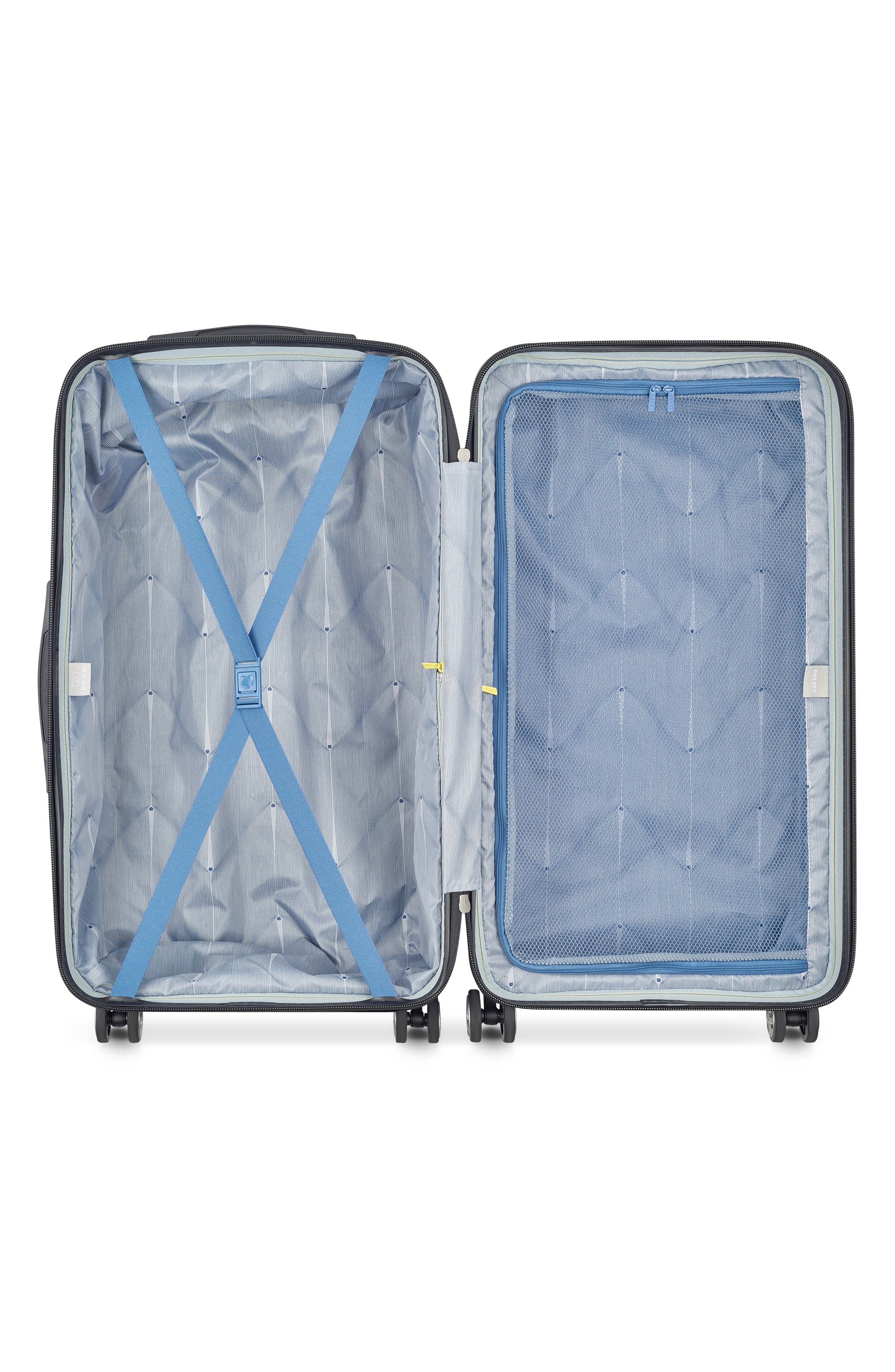 DELSEY Cruise 3.0 26-Inch Hardside Trunk Spinner Luggage, Alternate, color, Blue