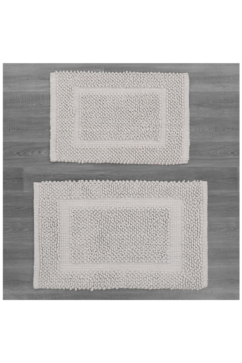 Sophie 2-Piece Bath Mat Set, Alternate, color, SOFT GRAY