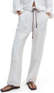rag & bone Atlas Linen Drawstring Carpenter Pants