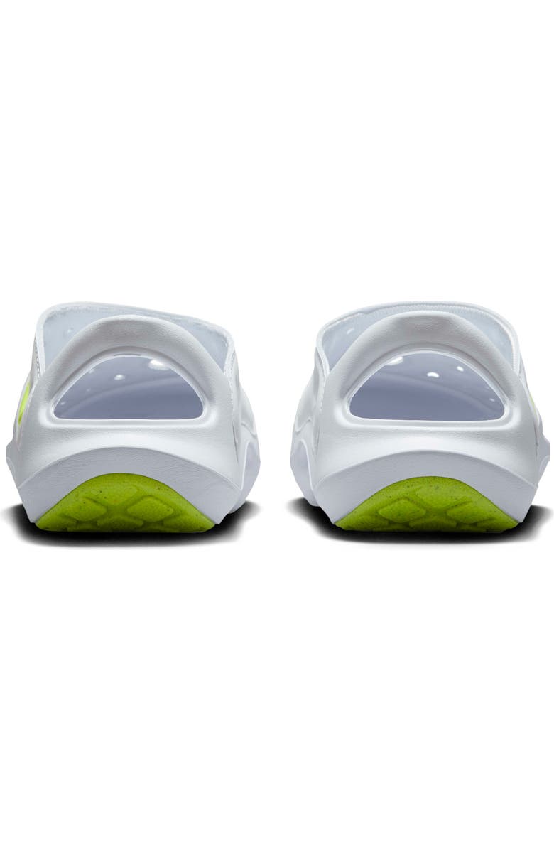 Nike Kids' Aquaswoosh Water Friendly Clog, Alternate, color, White/ Pure Platinum/ Volt