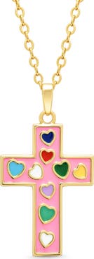 Lily Nily Kids' Cross Enamel Pendant Necklace