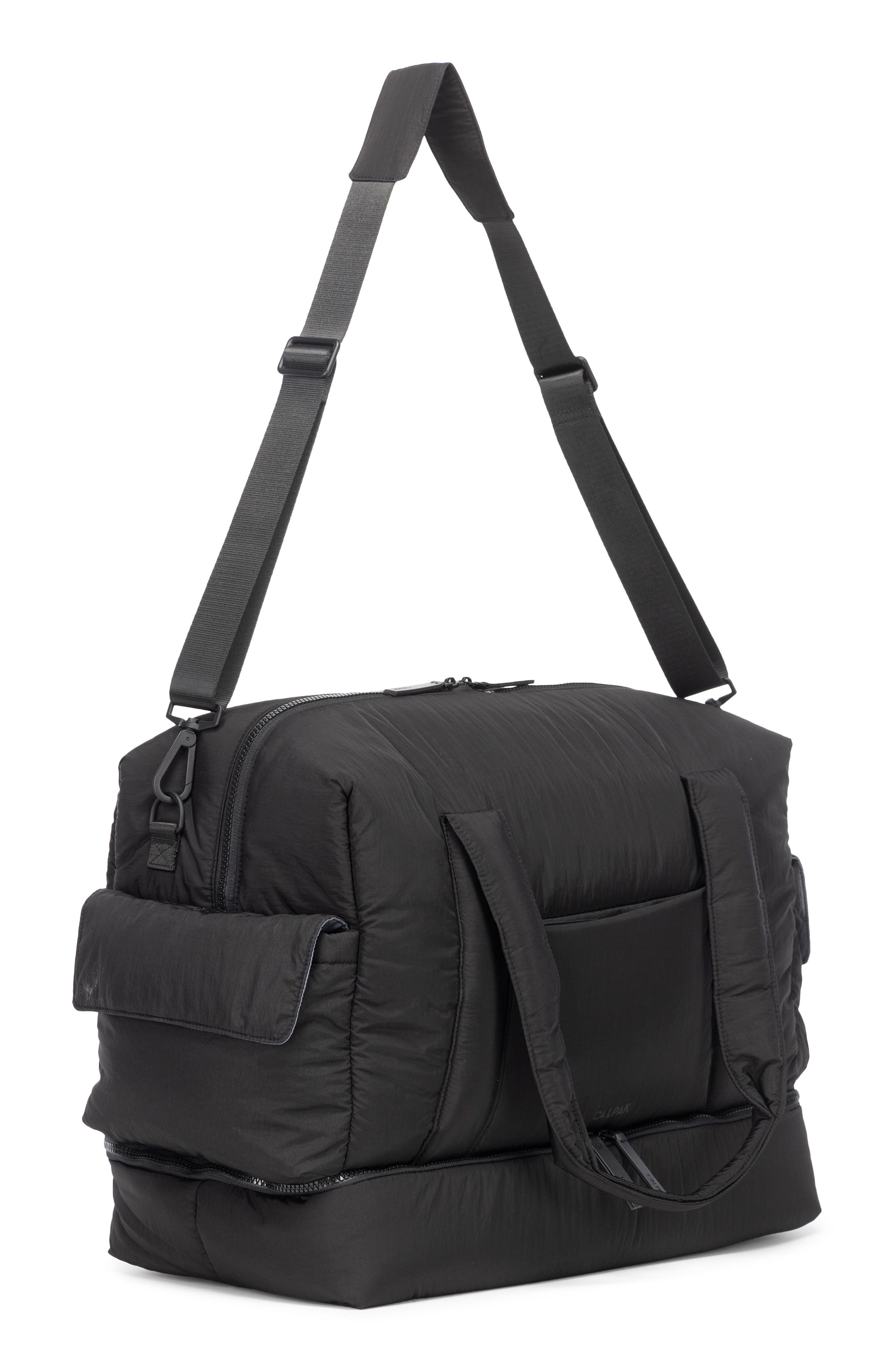 CALPAK Weekender Recycled Nylon Diaper Duffel Bag, Alternate, color, 