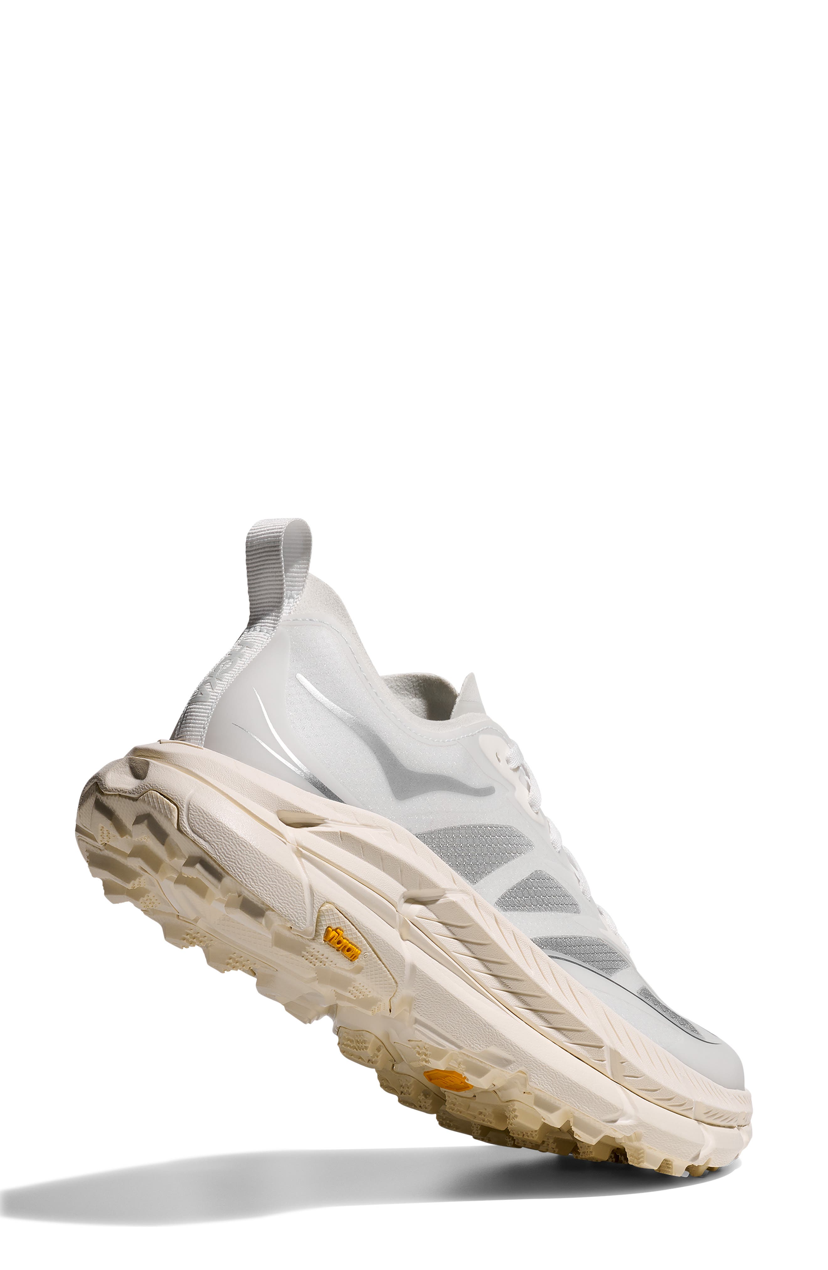 HOKA Mafate Speed 4 Lite Sneaker, Alternate, color, Frost / Cosmic Grey