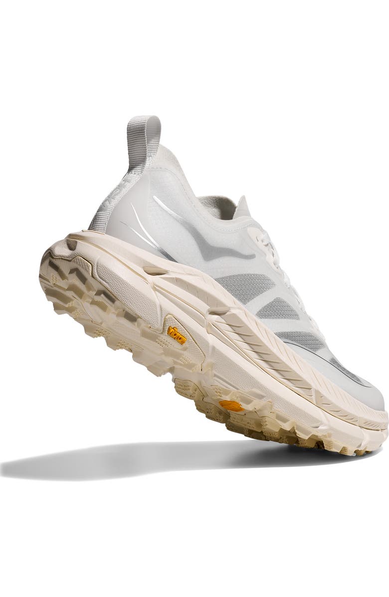 HOKA Mafate Speed 4 Lite Sneaker, Alternate, color, Frost / Cosmic Grey