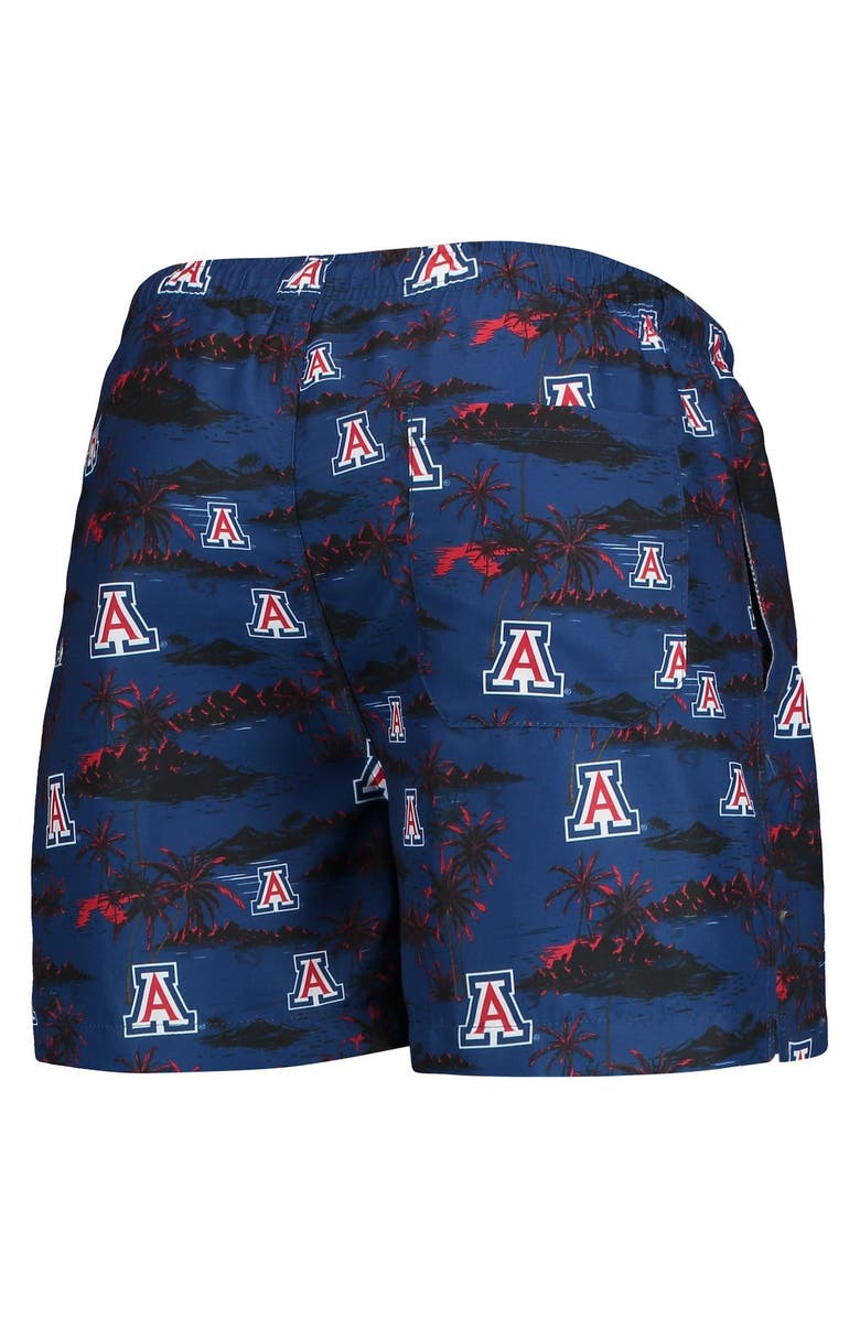 FOCO Men's FOCO Navy Arizona Wildcats Island Palm Swim Trunks, Alternate, color, Navy
