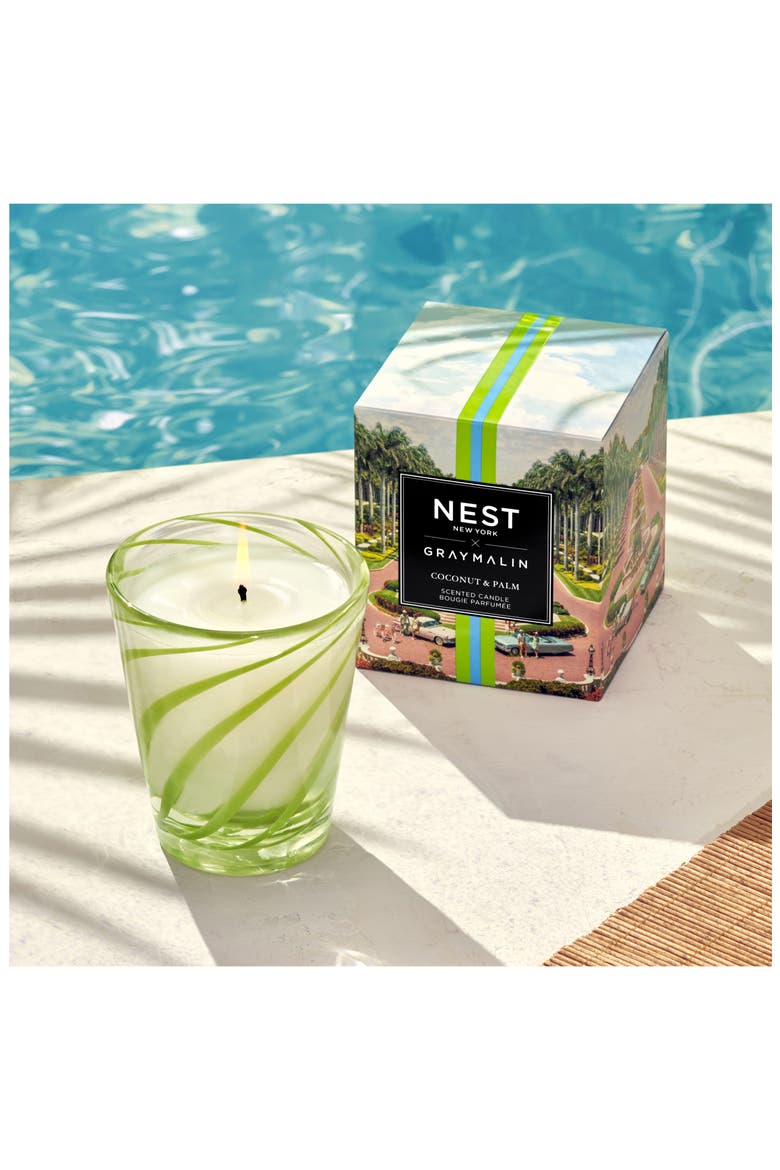 x Gray Malin Coconut & Palm Scented Candle (Limited Edition), Alternate, color, NO COLOR