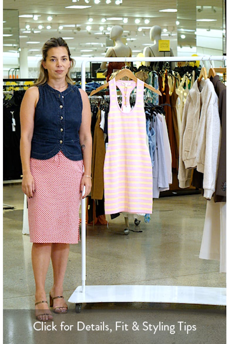 Gayle Stripe Knit Minidress video