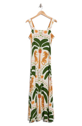 Halogen ® Thick Strap Maxi Sundress In Neutral