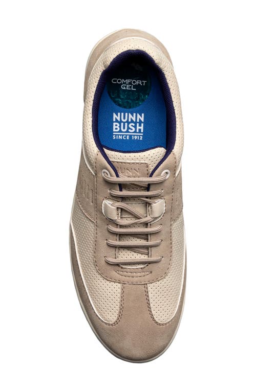 Nunn Bush Kore City Walk Court Sneaker In Taupe Multi