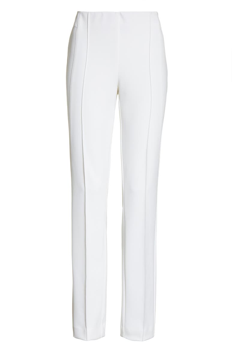Gramercy Acclaimed Stretch Pants, Alternate, color, WHITE