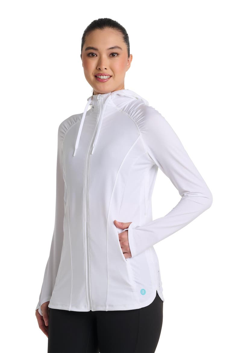 Women's Astir Full-Zip Jacket, UPF 50+ Sun Protection, Main, color, White