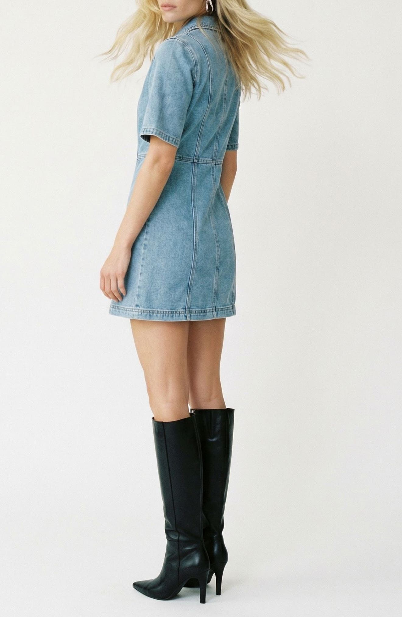 Daisy Denim Dress - image 4