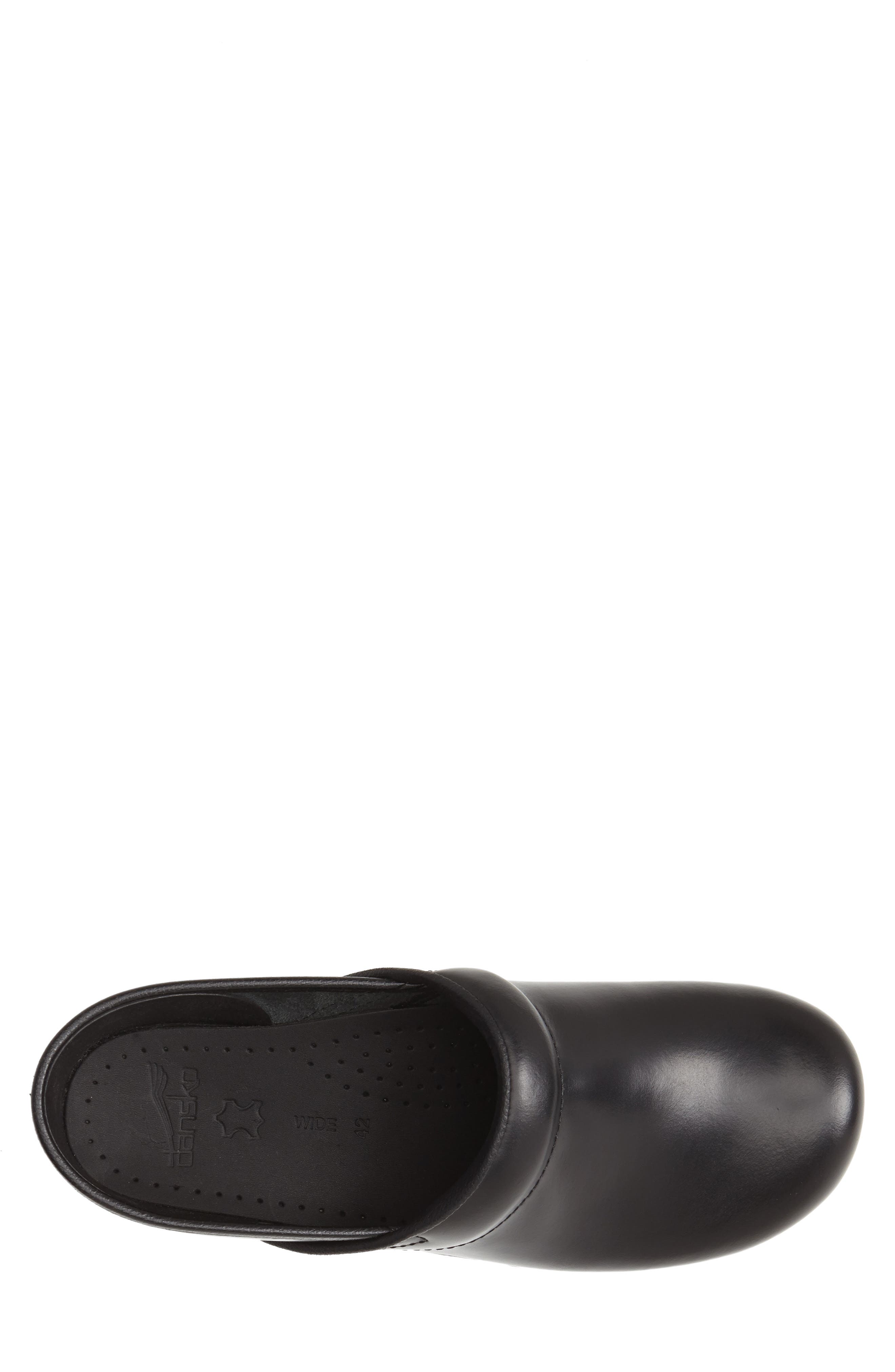 Dansko Pro Clog, Alternate, color, Black Cabrio