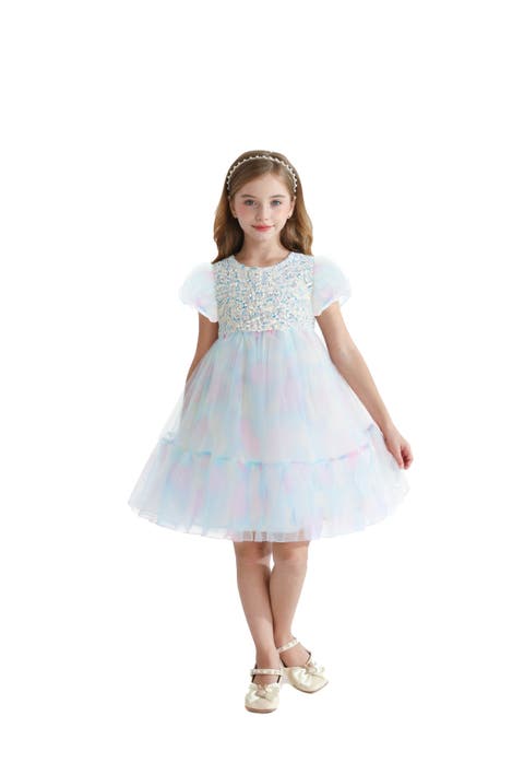 Sequin Color Bloom Dress (Toddler, Little Kid & Big Kid)
