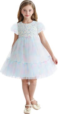 Mimi Tutu Sequin Color Bloom Dress