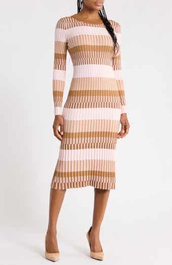 Hadria Long Sleeve Sweater Dress