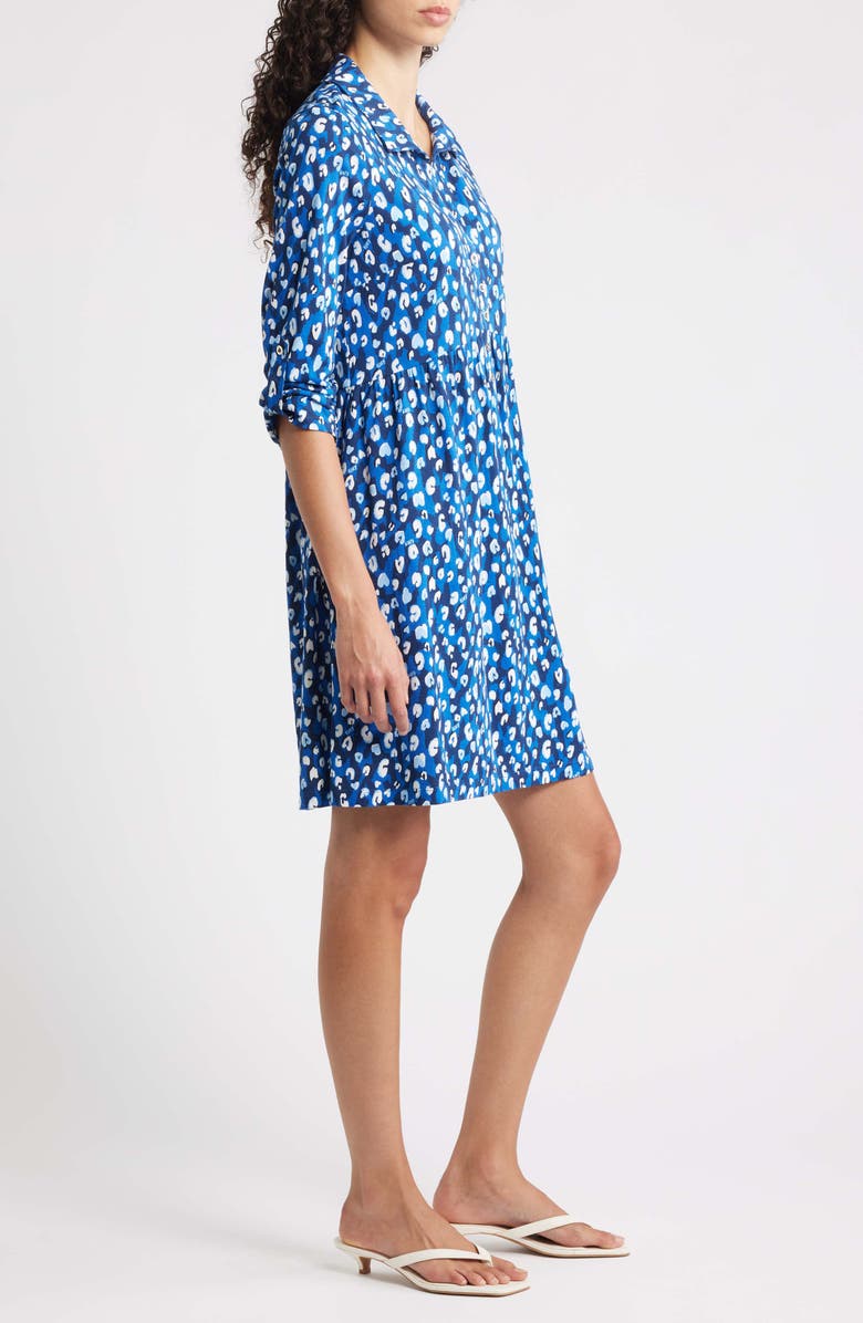Lilly Pulitzer<sup>®</sup> Saralyn Shirtdress, Alternate, color, Starlight Navy Animal