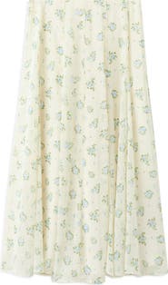 MANGO Falda Godet Pleat Skirt