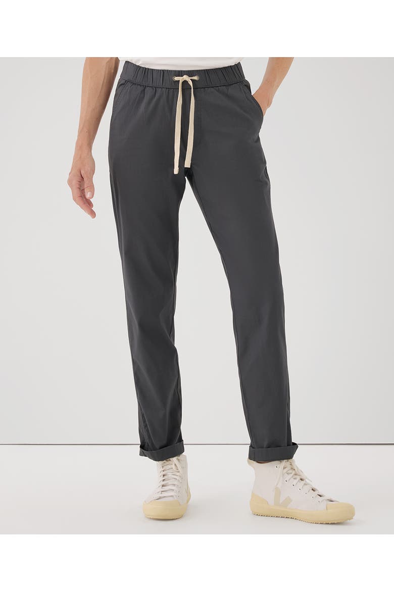 Organic Cotton Daily Twill Pant, Alternate, color, Storm