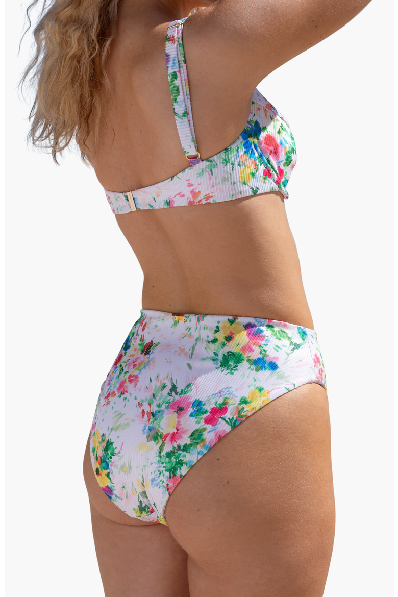Coco Top, Alternate, color, Floral Reflection