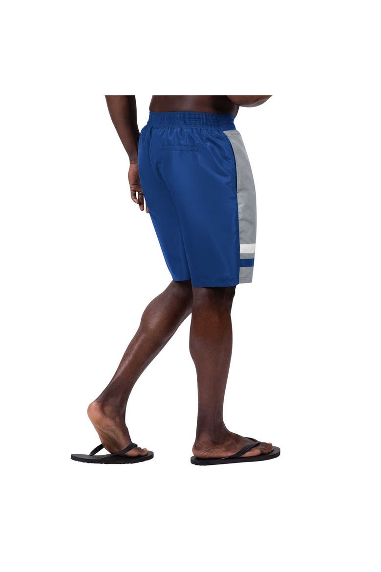 Men's G-III Sports by Carl Banks Navy Los Angeles Dodgers Anchor Swim Trunks, Alternate, color, Navy