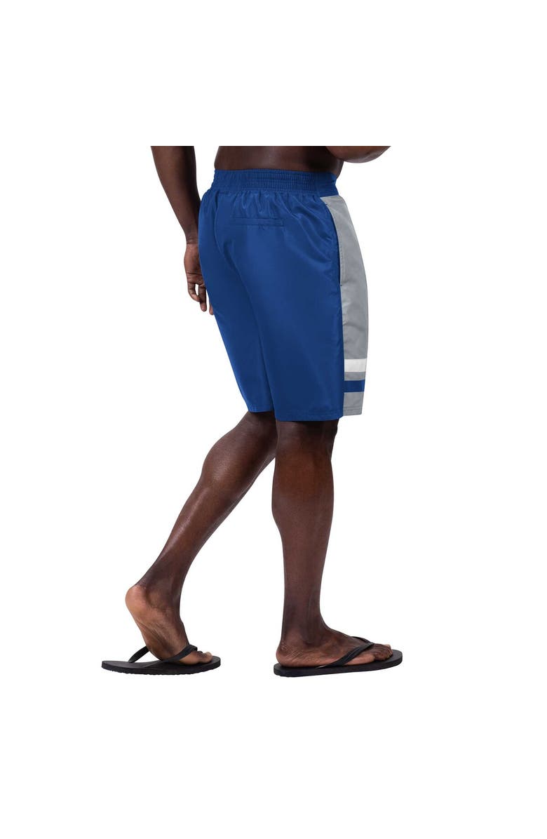 G-III SPORTS BY CARL BANKS Men's G-III Sports by Carl Banks Navy Los Angeles Dodgers Anchor Swim Trunks, Alternate, color, 