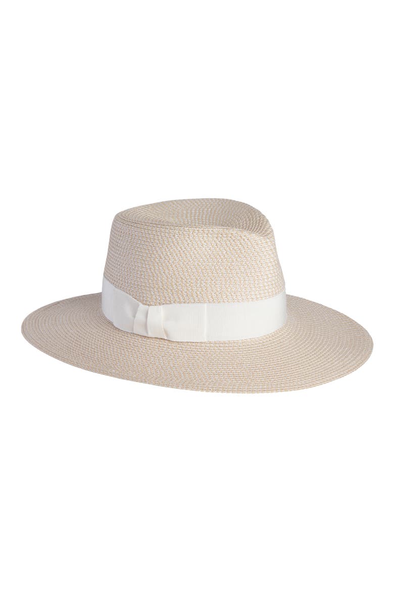 Squishee® Instinct Straw Sun Hat, Main, color, CREAM