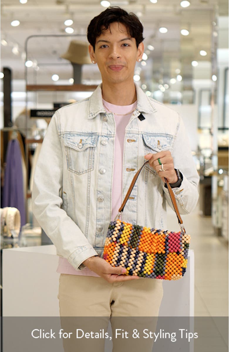 Timmy Beaded Shoulder Bag, sales video thumbnail