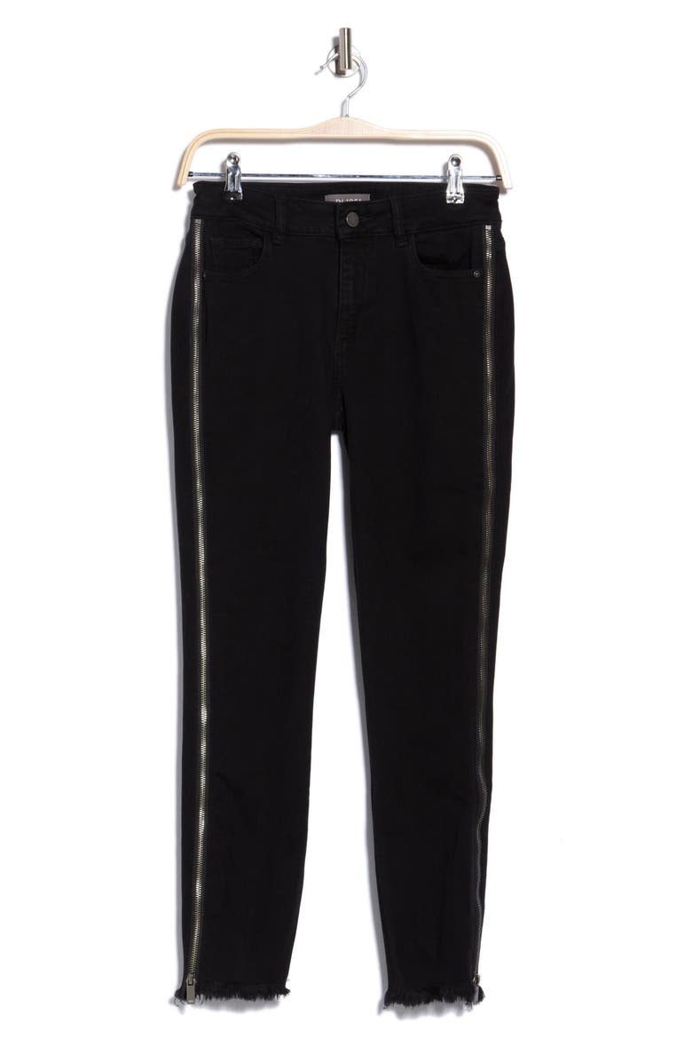 Florence Cropped Mid Rise Jeans, Alternate, color, NOVAK