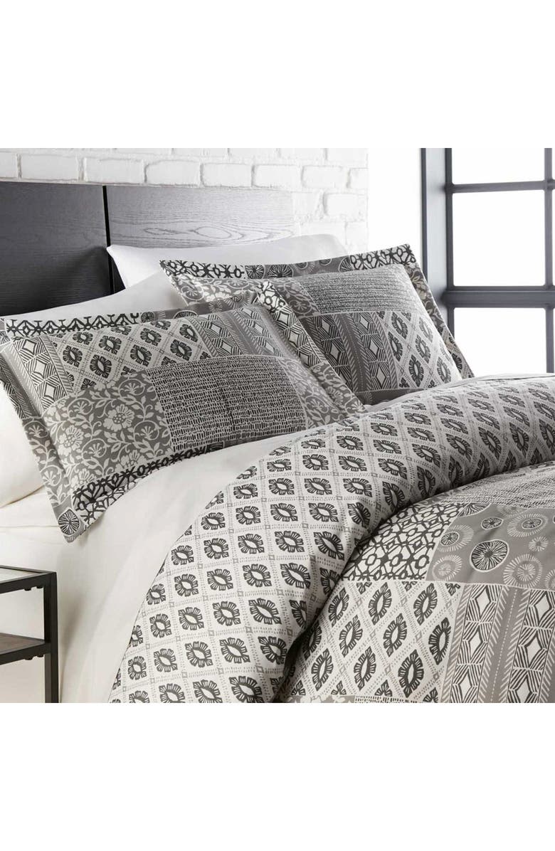 SOUTHSHORE FINE LINENS Luxury Premium Collection Oversized Comforter Set, Alternate, color, Gray