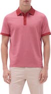 Bugatchi Tipped Cotton Piqué Polo