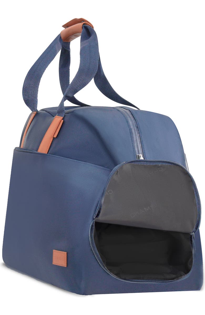 CHAMPS Nylon Duffle Bag, Alternate, color, Navy