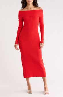 Desigual Long Sleeve Knit Dress