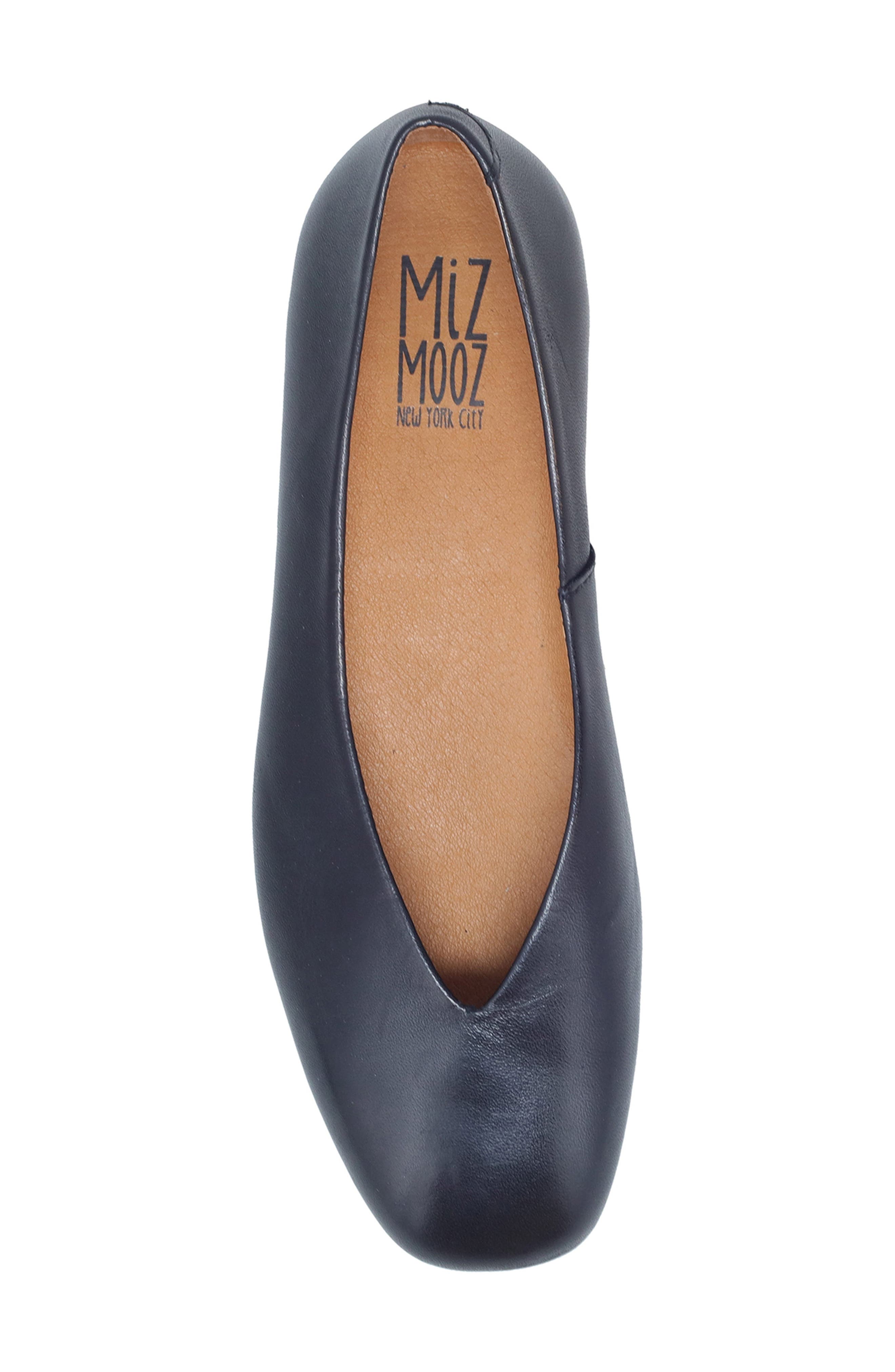Miz Mooz Zaire Flat, Alternate, color, Black