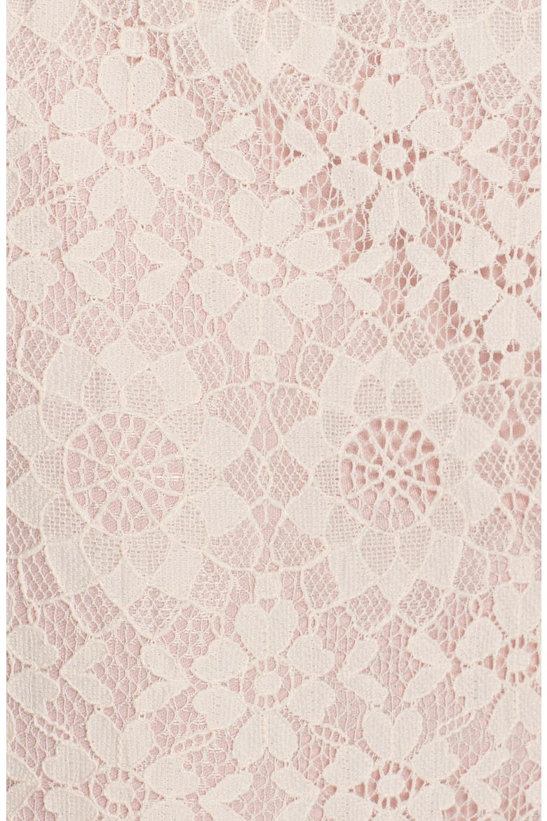 Lace Sheath Dress, Alternate, color, BLUSH