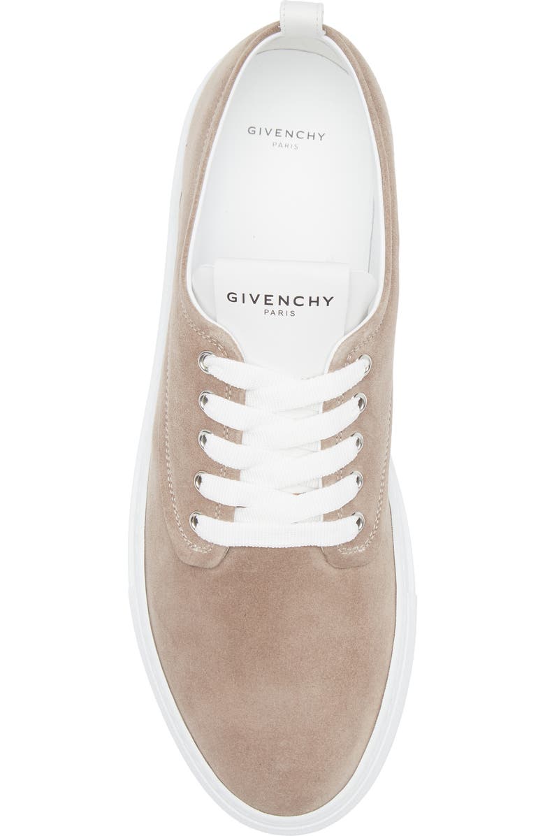 Givenchy New City Suede Sneaker, Alternate, color, Taupe
