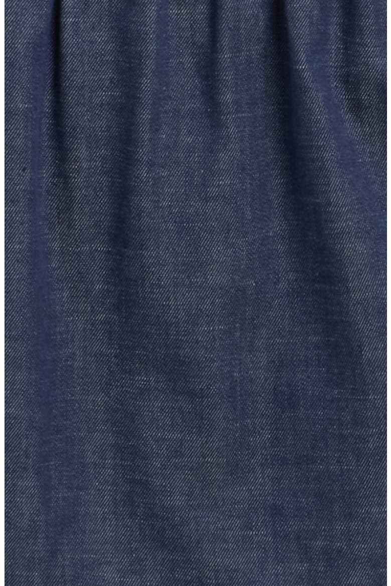 Kids' Chambray Elastic Waist Skirt, Alternate, color, CHAMBRAY