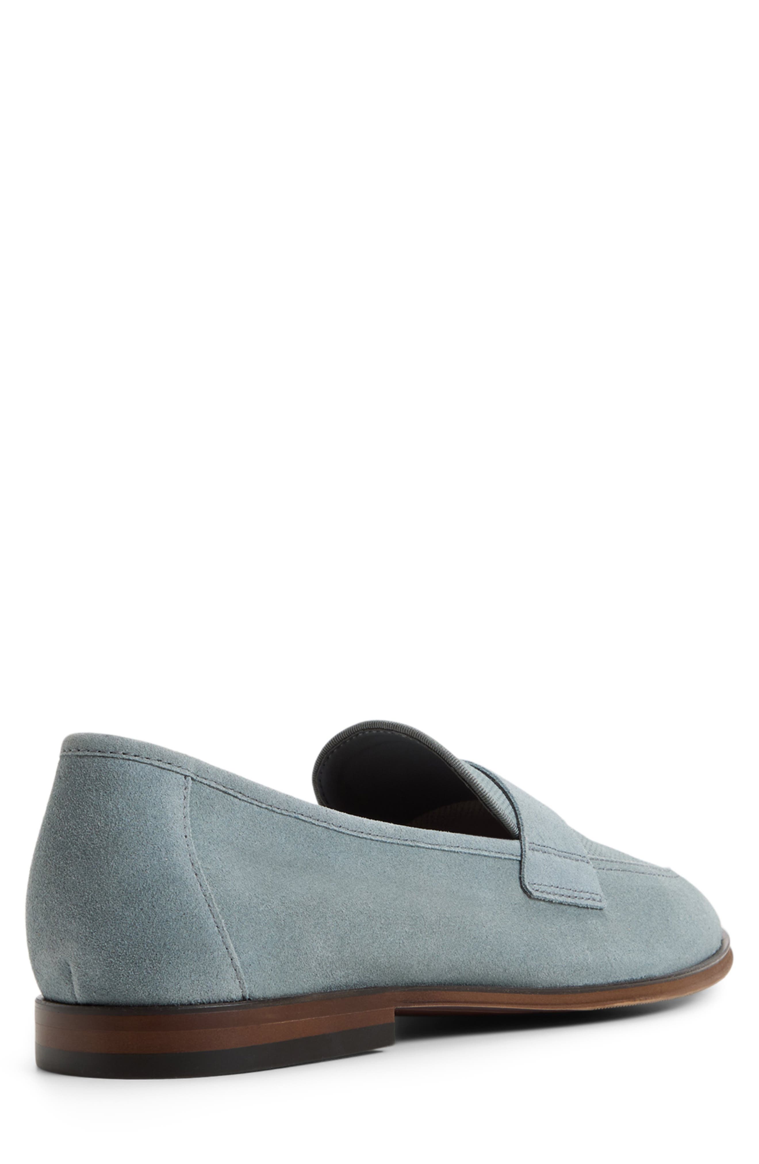 ALDO Garret Penny Loafer, Alternate, color, Light Blue