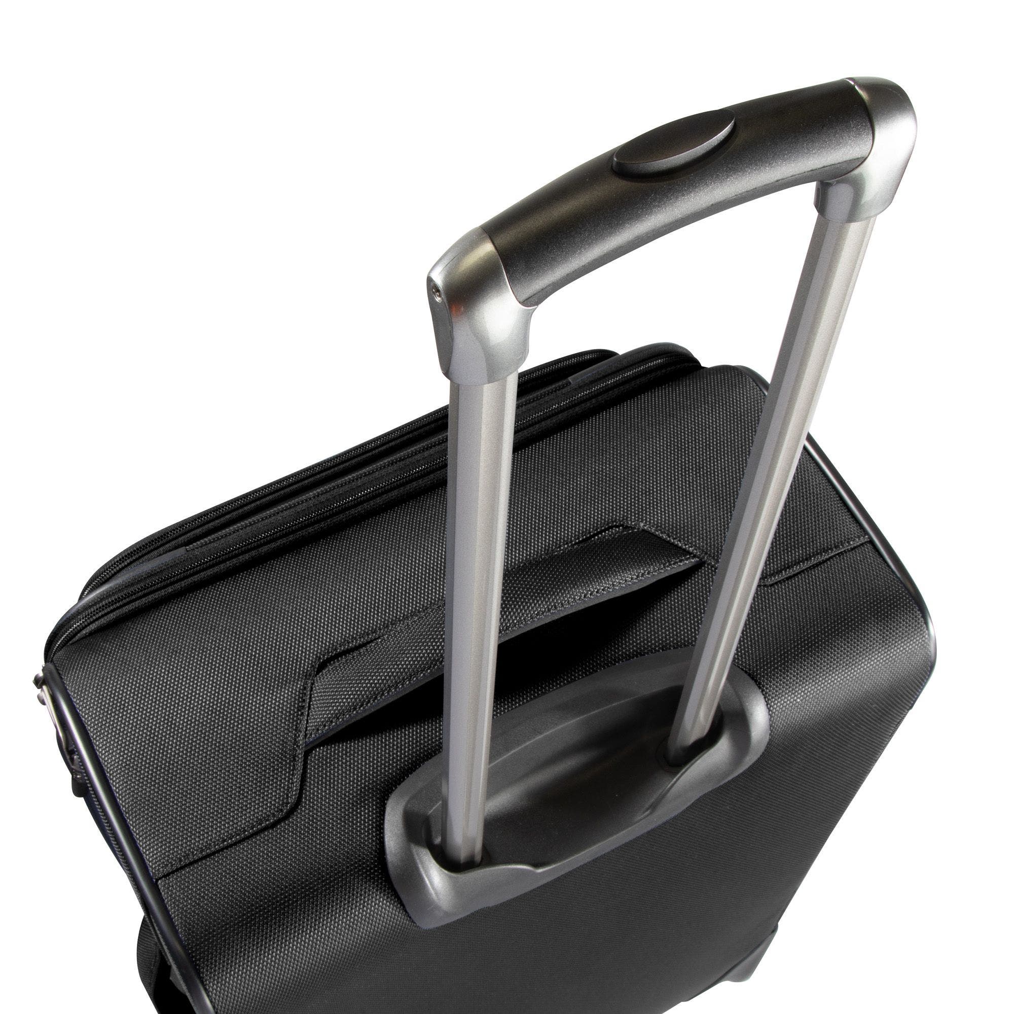 Ricardo Beverly Hills Ashbury Softside Luggage, Expandable Suitcase, Lightweight Sustainable rPET Travel Bag with TSA Lock & Dual Spinner Wheels, 24-inch Medium Check-in, Alternate, color, Black