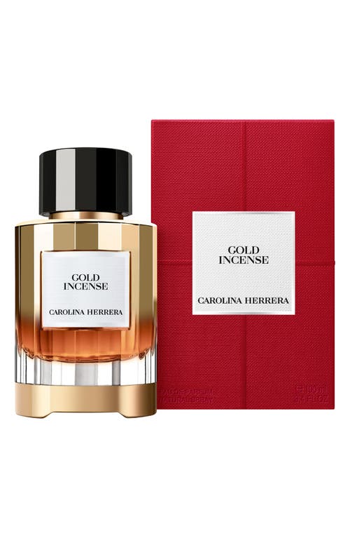 Carolina Herrera Gold Incense Eau De Parfum In Transparent