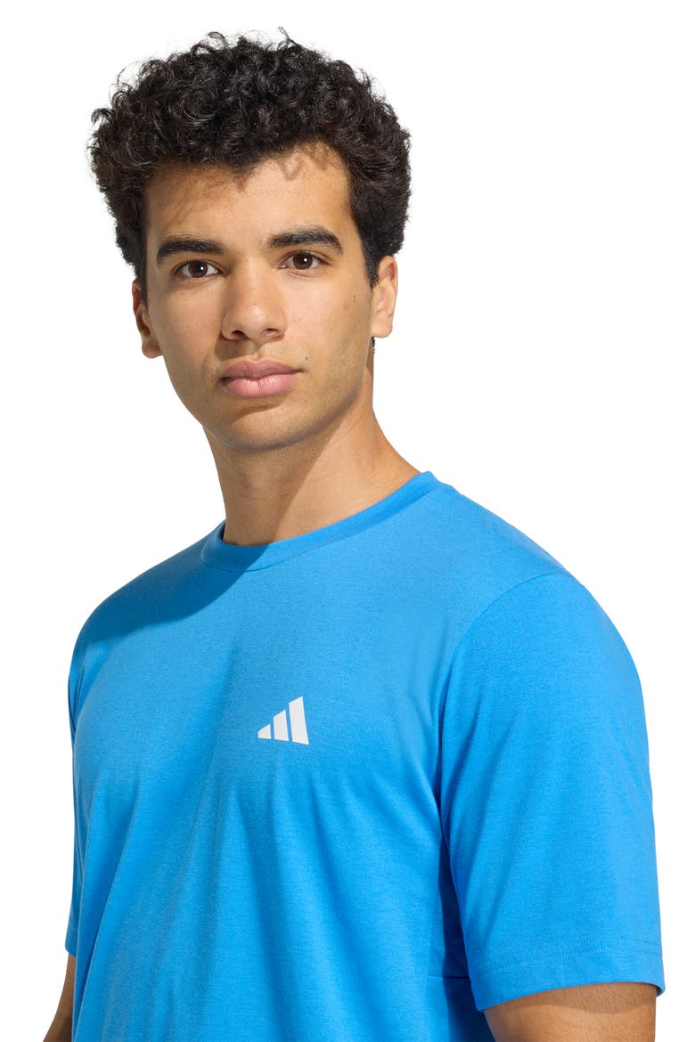 Workout Essentials Climacool FeelReady T-Shirt, Alternate, color, RAY BLUE