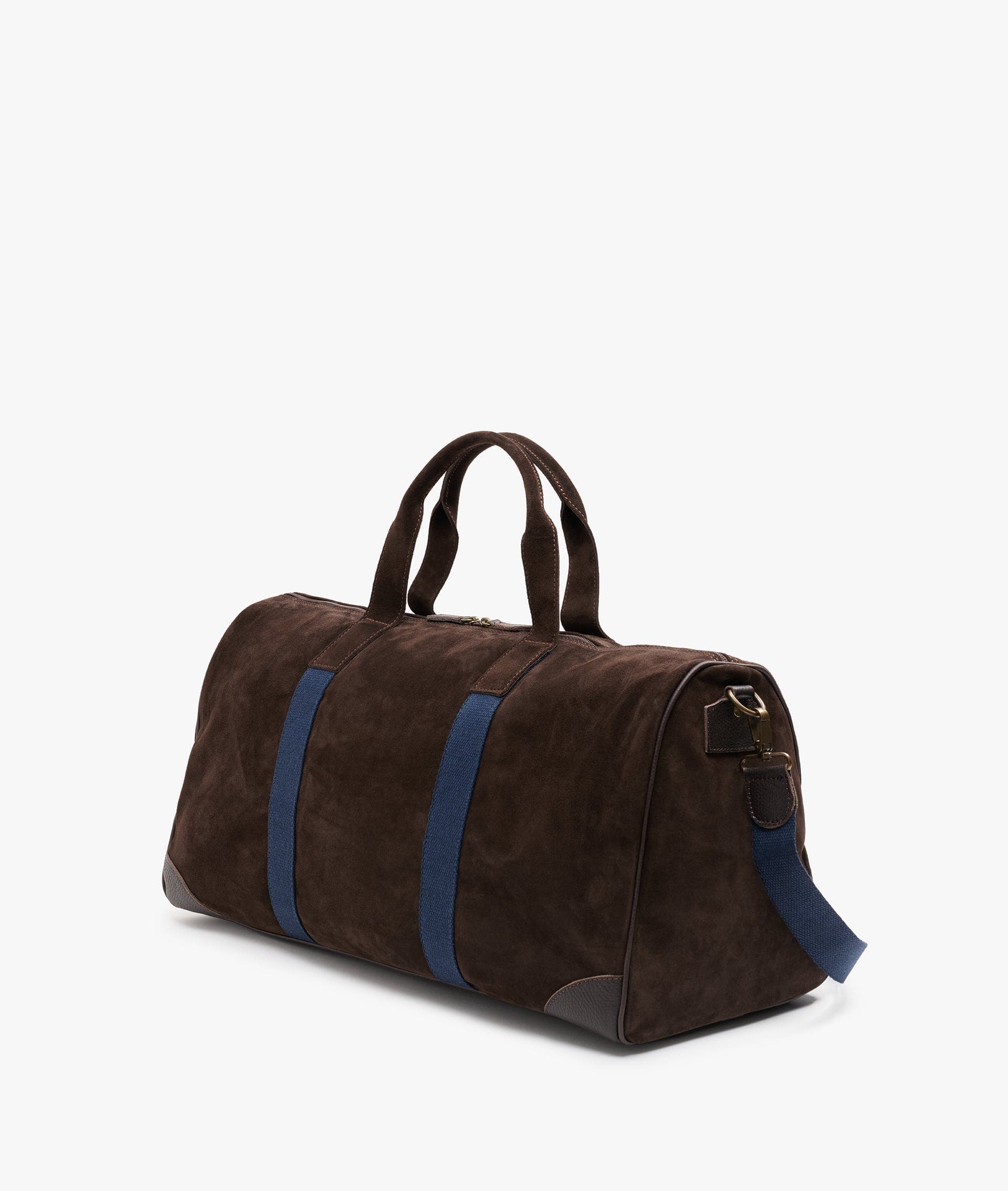Boston Duffel Bag Deluxe, Alternate, color, Dark Brown